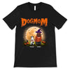 Dog Mom In Moonlight Halloween Personalized Shirt