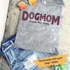 Dog Mom Slogan Pattern Personalized Dog Mom Shirt