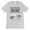 Dogs And Toilet Paper Happy Father‘s Day Personalized Shirt