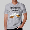 Dogs And Toilet Paper Happy Father‘s Day Personalized Shirt