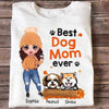 Fall Season Dog Mom Doll Girl Personalized Shirt