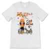 Fall Season Doll Girl With Funny Cats Personalized Shirt