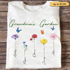 Family Watercolor Flowers Personalized Shirt