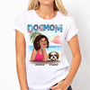 Fashion Summer Dog Mom Personalized Shirt