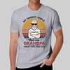 Favorite People Calls Me Grandpa Old Man Retro Personalized Shirt