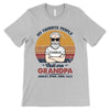 Favorite People Calls Me Grandpa Old Man Retro Personalized Shirt