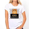 Fluffy Cat Crimes Personalized Shirt