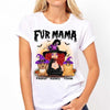 Fur Mama Dog Cat Mom Halloween Witch Personalized Shirt