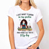 Gardening And Hang Out With Dog Personalized Shirt