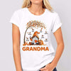 Gnome Grandma Fall Season Personalized Shirt