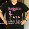 Grammingo More Awesome Grandma Family Personalized Shirt