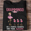 Grammingo More Awesome Grandma Family Personalized Shirt