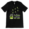 Grandkids Light Up My Life Grandma Fireflies Personalized Shirt