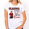 Grandma A Title Just Above Queen Personalized Shirt