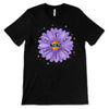 Grandma Flower Painting Grandkids Names Personalized Shirt