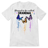 Grandma Grandkid Butterfly Personalized Shirt