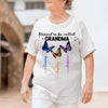 Grandma Grandkid Butterfly Personalized Shirt