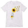 Grandma Holding Flower Personalized Shirt