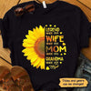 Grandma Legend Sunflower Personalized Shirt