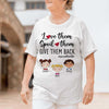 Grandma Loves Kids Spoils Kids Personalized Shirt