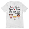 Grandma Loves Kids Spoils Kids Personalized Shirt