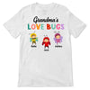 Grandma‘s Love Bugs Personalized Shirt