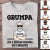 Grandpa Grumpa Old Man Personalized Shirt