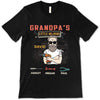Grandpa Little Helpers Old Man Personalized Shirt