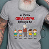 Grandpa Stick And Kids Personalized Shirt