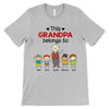 Grandpa Stick And Kids Personalized Shirt