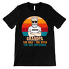 Grandpa The Man The Myth The Legend Personalized Shirt