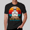 Grandpa The Man The Myth The Legend Personalized Shirt