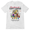 Grandparents‘ Happy Campers Personalized Shirt