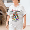 Grandparents‘ Happy Campers Personalized Shirt