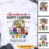 Grandparents‘ Happy Campers Personalized Shirt