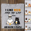 Grumpy Cat Beer 3 People Personalized Shirt