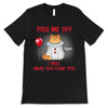 Halloween Cats Red Balloon Make You Float Personalized Shirt