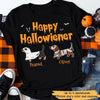 Halloween Dog Dachshund Personalized Dog Shirt