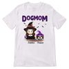 Halloween Dog Mom Chibi Witch Personalized Shirt