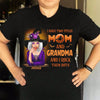 Halloween Grandma Two Titles Personalized Shirt