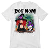 Halloween Witch Dog Mom Personalized Shirt