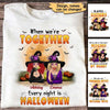 Halloween Witches Besties Personalized Shirt
