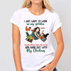 Hang Out With Chickens In Garden Chibi Personalized Shirt