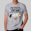 Happy Father‘s Day Toilet Paper Cats Personalized Shirt