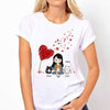 Heart Shaped Tree Cat Mom Chibi Personalized Shirt