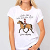 Horse Just A Girl Who Love Horses Personalized Shirt