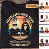 Husband And Wife Riding Partners For Life Personalized Shirt