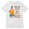 I Have Two Titles And I Rock Them Both Grandma Personalized Shirt