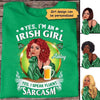 Irish Girl Fashion Personalized Shirt