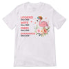 Legend Wife Mom Grandma Flamingo Grammingo Personalized Shirt